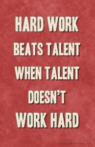 Hard work quote